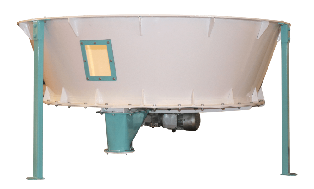 CONICAL BOTTOM DISCHARGER